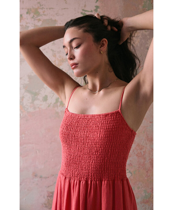 Z Supply Bayside Linen Maxi Dress
