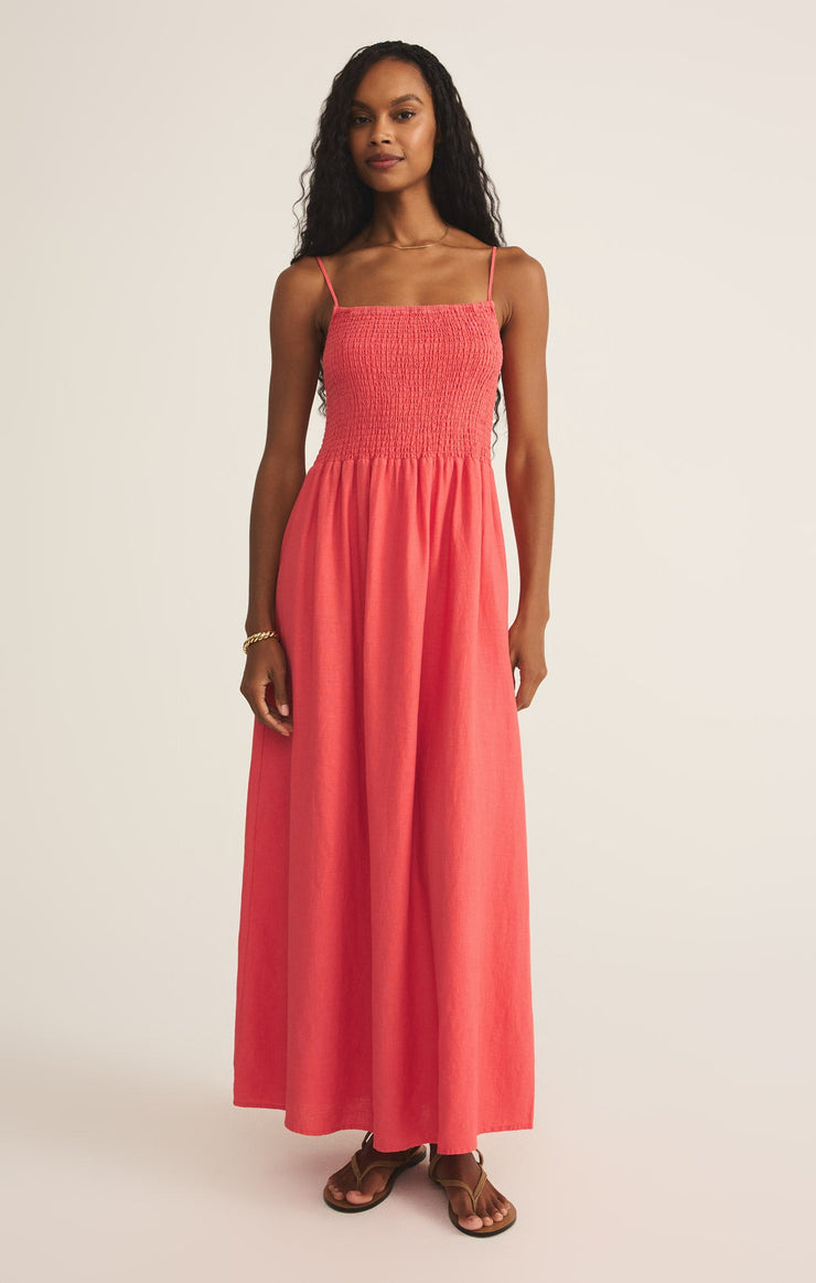 Z Supply Bayside Linen Maxi Dress