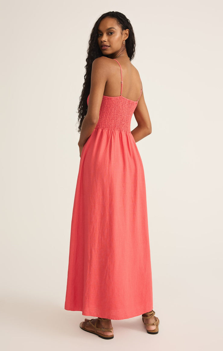 Z Supply Bayside Linen Maxi Dress