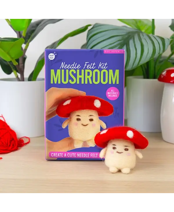 Gift Republic Mushroom Needling Felting Kit
