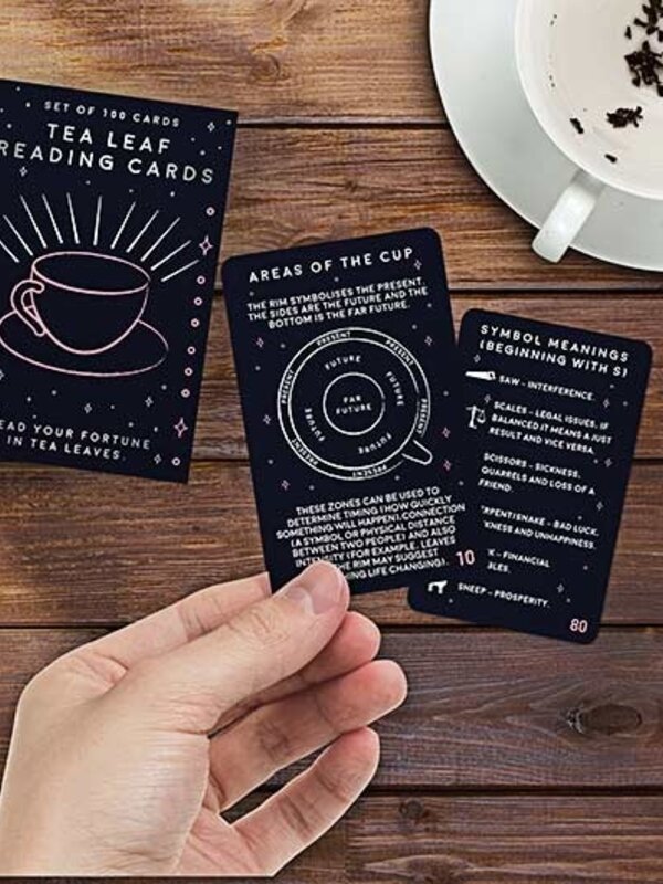 Gift Republic Tea Leaf Reading Cards
