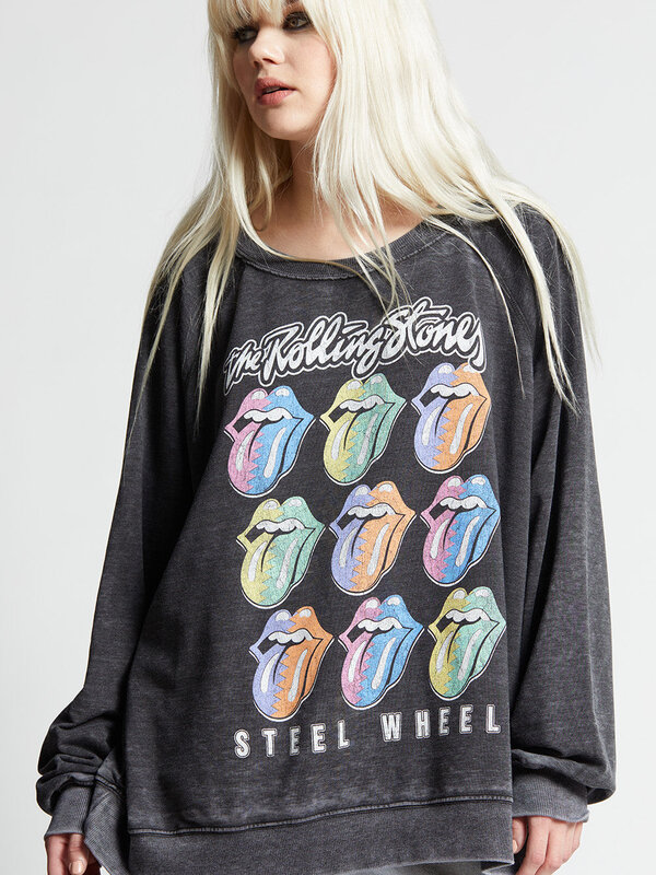 Recycled Karma The Rolling Stones Wheels Sweatshirt