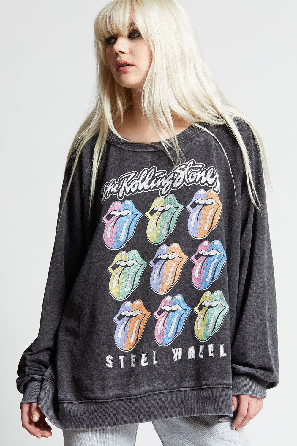 Recycled Karma The Rolling Stones Wheels Sweatshirt
