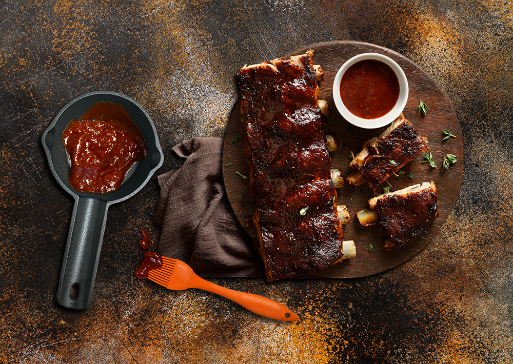 GOURMET VILLAGE Cast Iron Basting Set