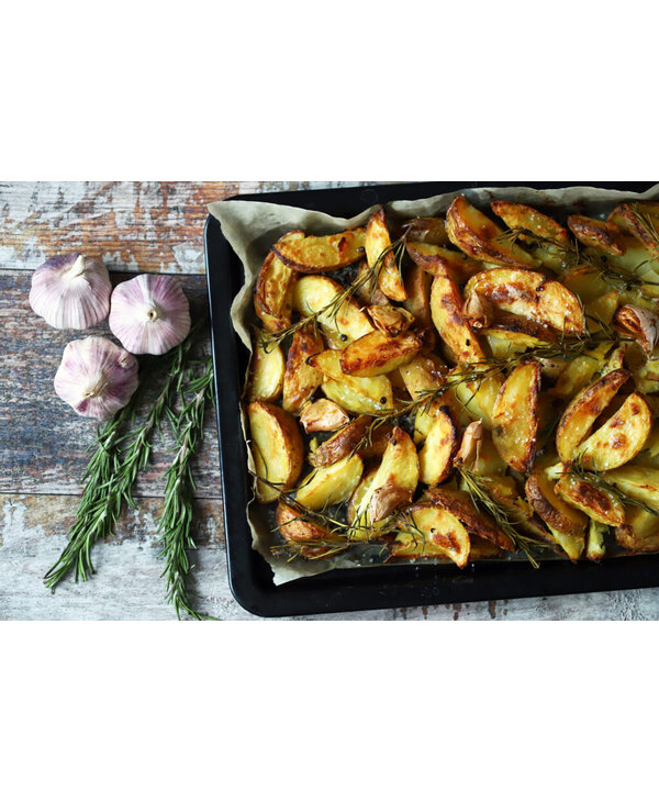 GOURMET VILLAGE Greek Potatoes Recipe Box