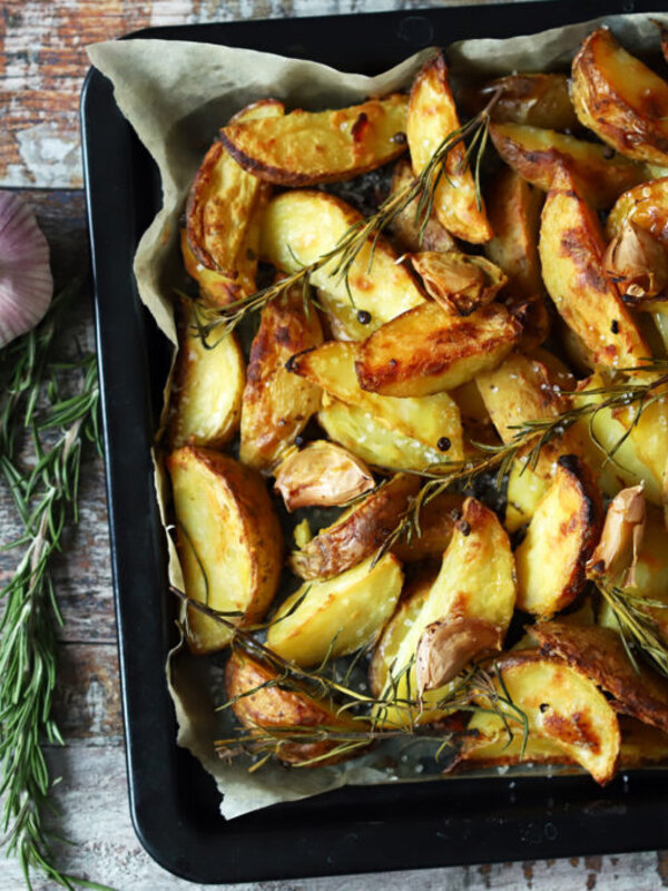 GOURMET VILLAGE Greek Potatoes Recipe Box