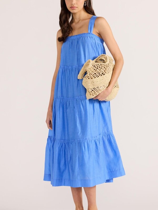 Mink Pink Emily Strappy Midi Dress