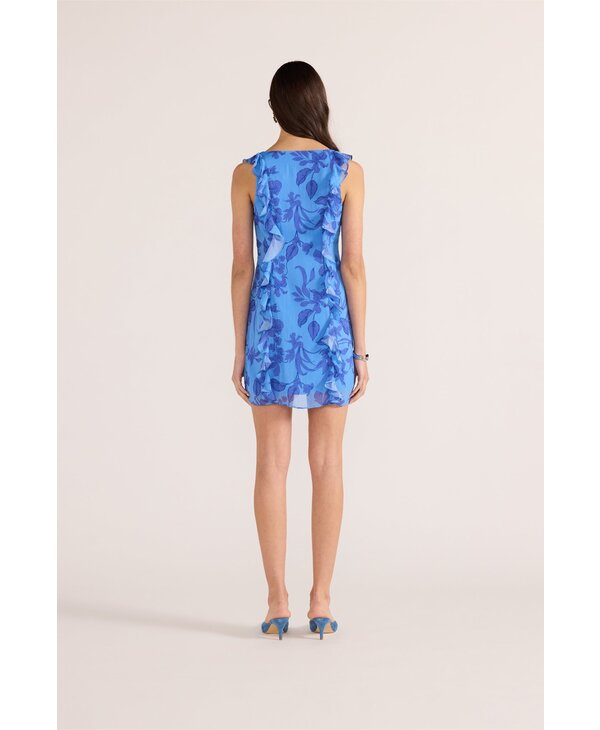 Mink Pink Jeanne Ruffle Mini Dress