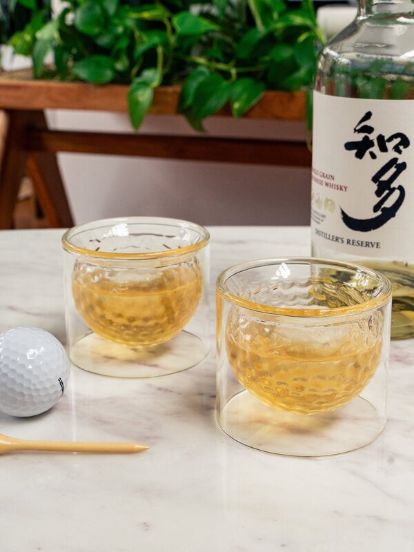 KIKKERLAND Golf Ball Glasses