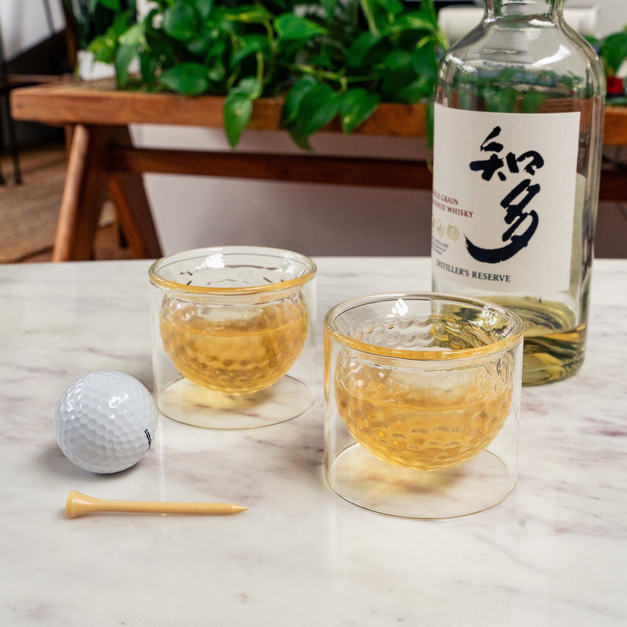KIKKERLAND Golf Ball Glasses