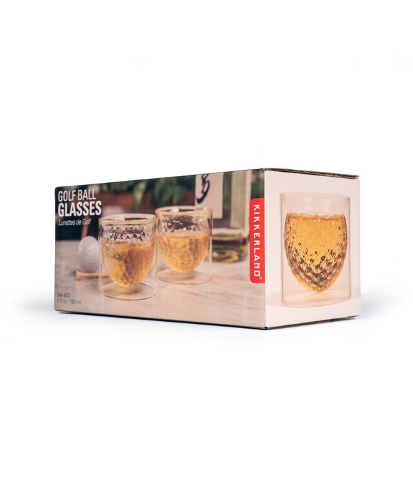 KIKKERLAND Golf Ball Glasses