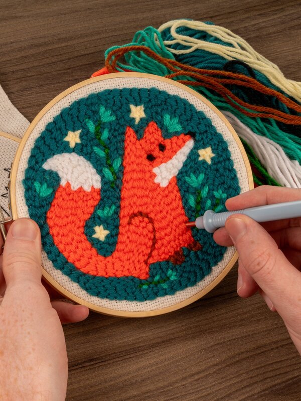 KIKKERLAND Fox Punch Needle Kit