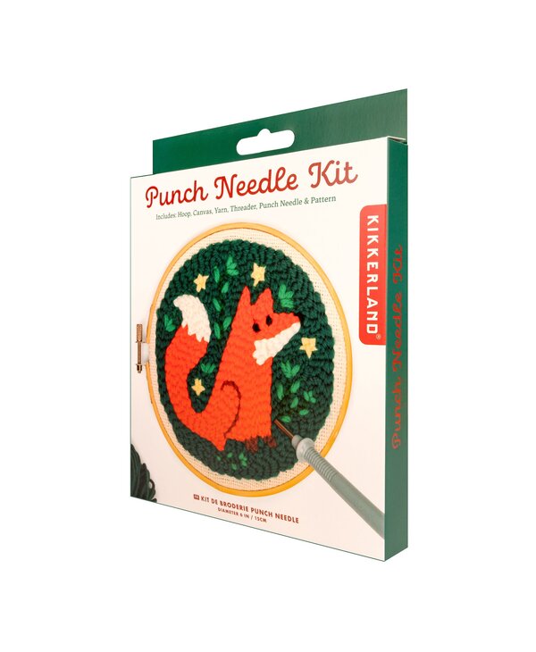 KIKKERLAND Fox Punch Needle Kit
