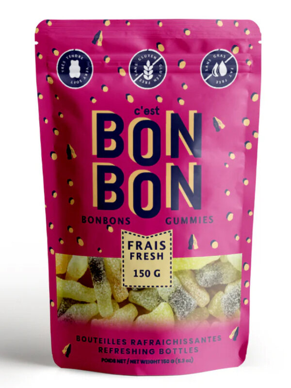 La boite a bonbons Sour Pop Bottles