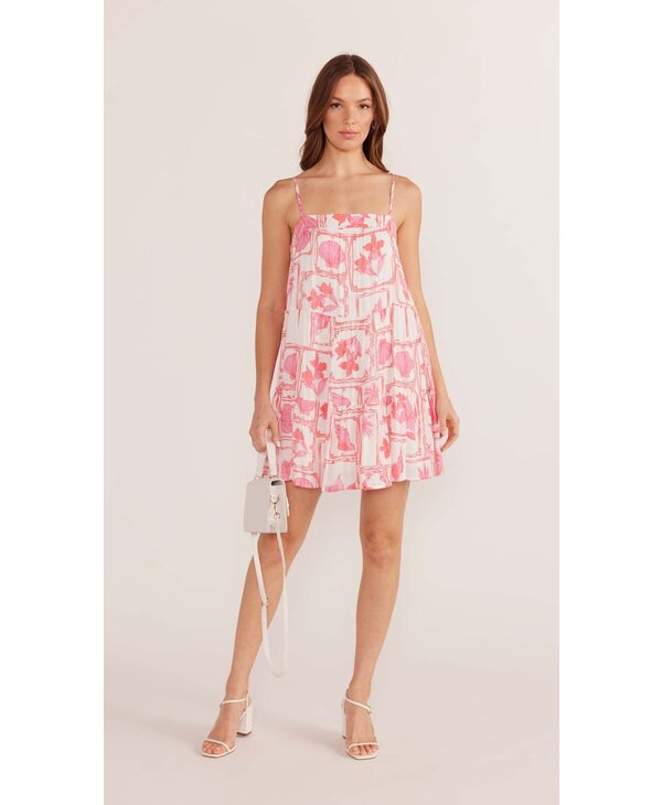 Mink Pink Bria Tiered Mini Dress