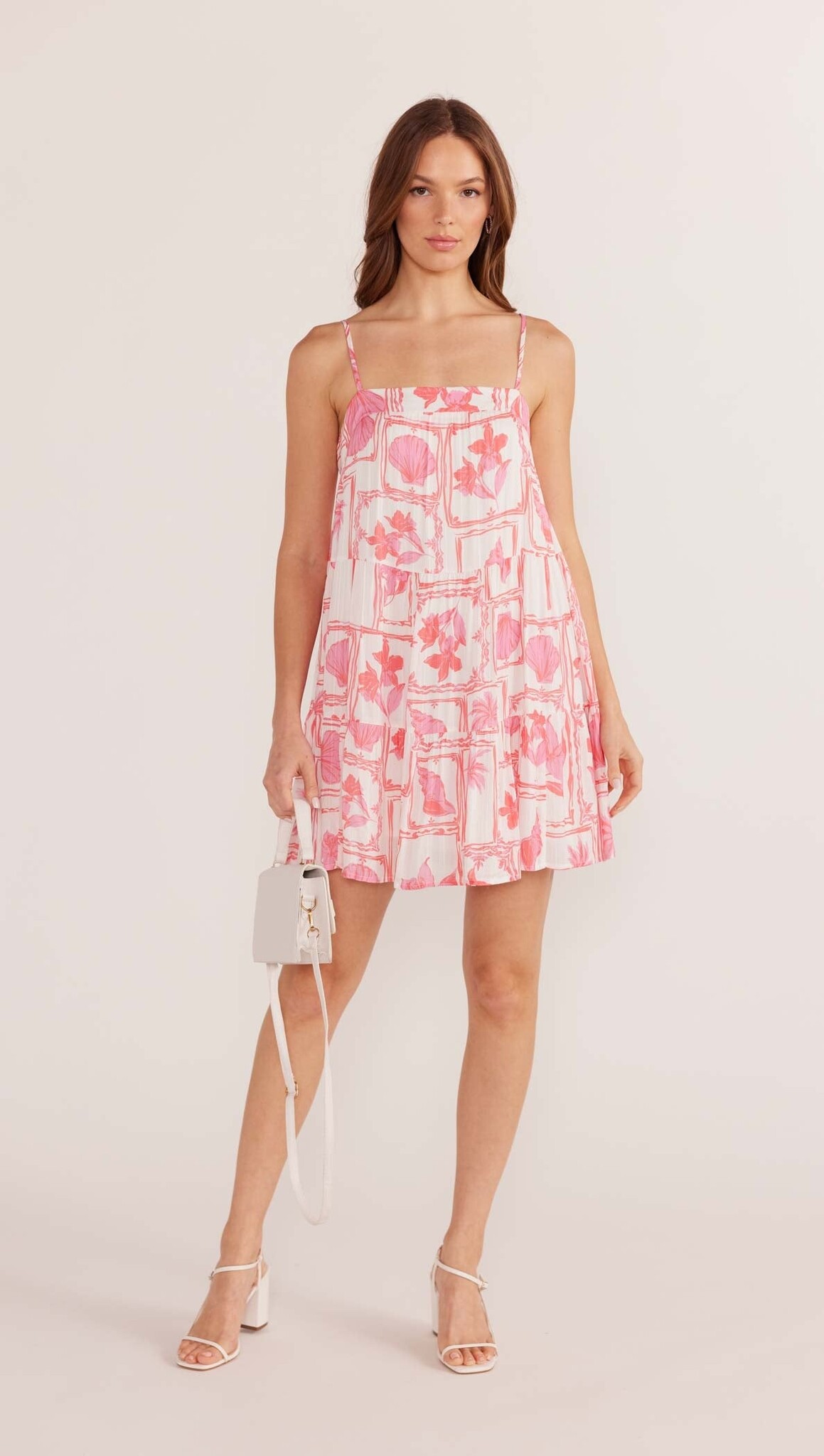 Mink Pink Bria Tiered Mini Dress
