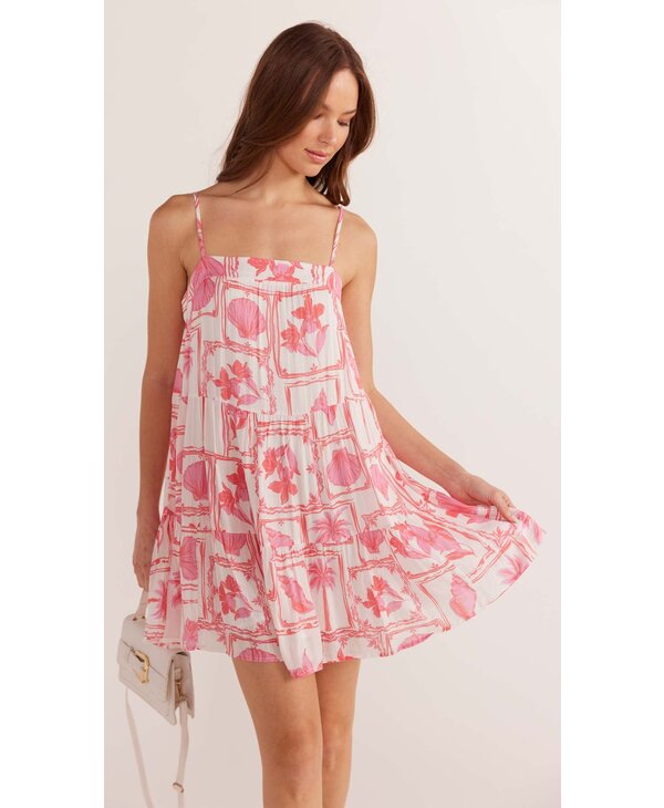Mink Pink Bria Tiered Mini Dress