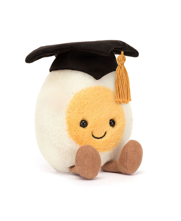 Jellycat Inc. Amuseables Boiled Egg Graduation