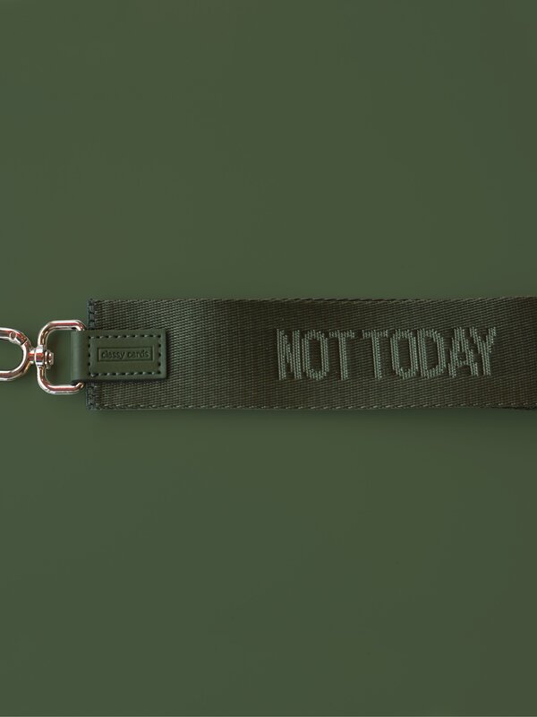Classy Cards Sarcastic Wristlet Keychain