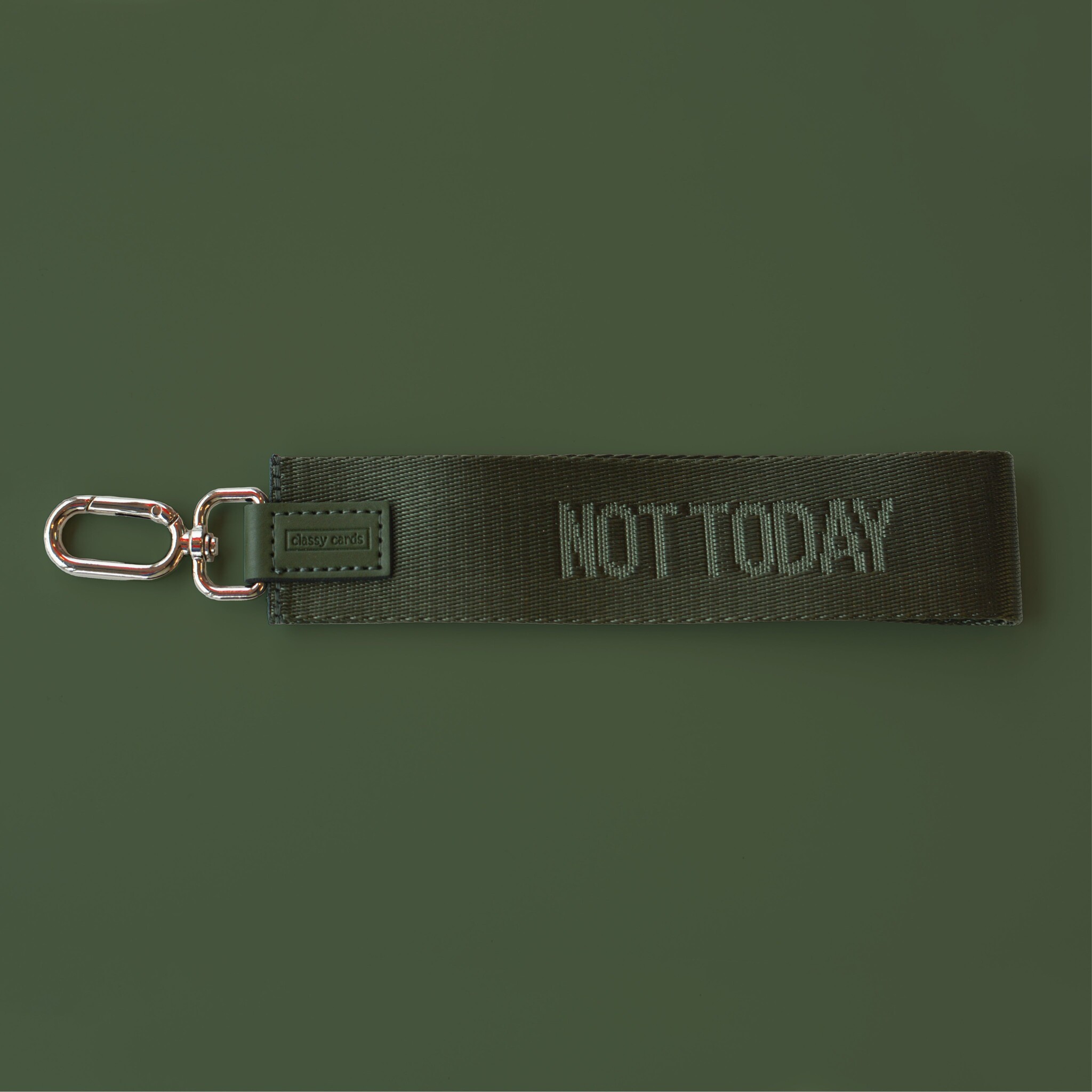 Classy Cards Sarcastic Wristlet Keychain