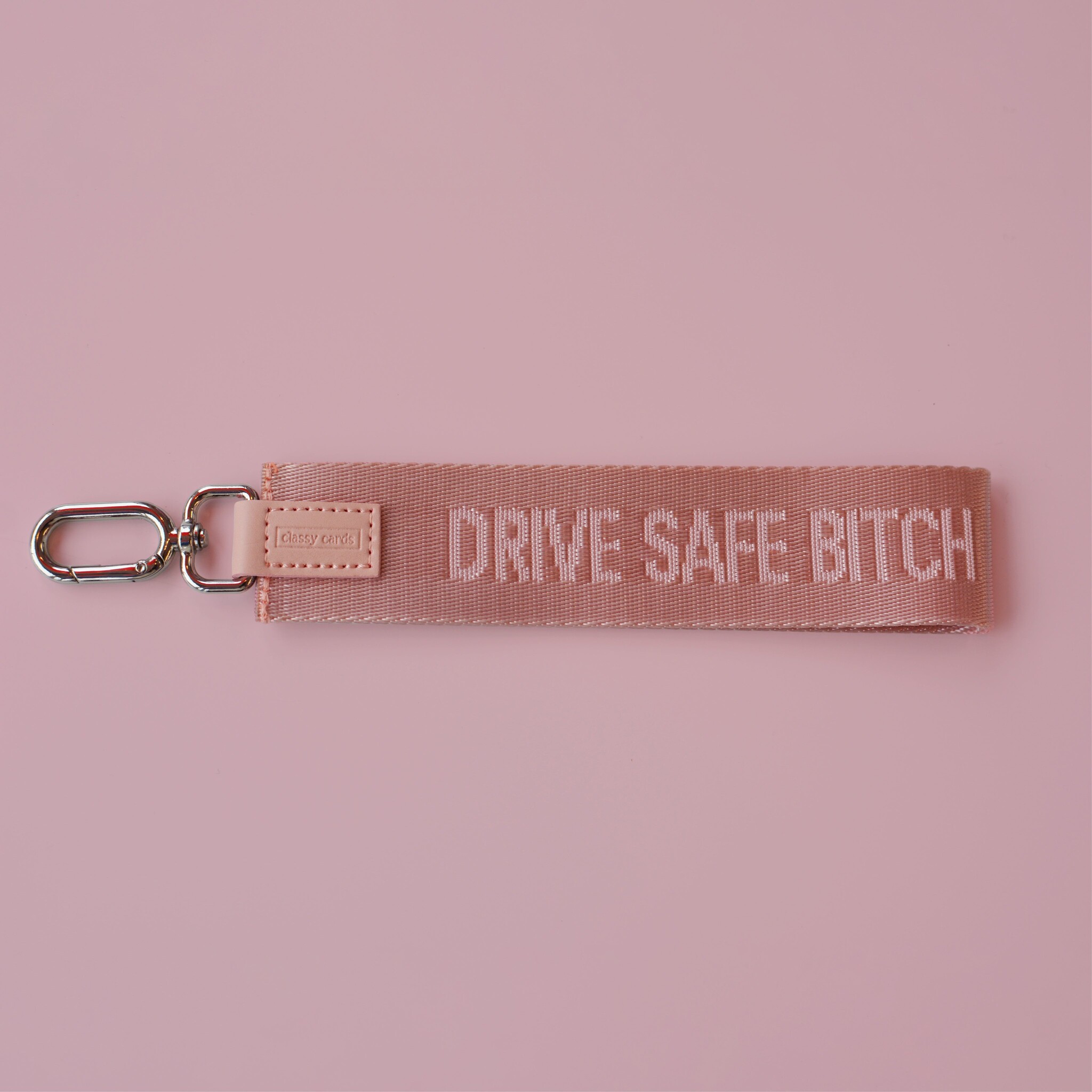 Classy Cards Sarcastic Wristlet Keychain