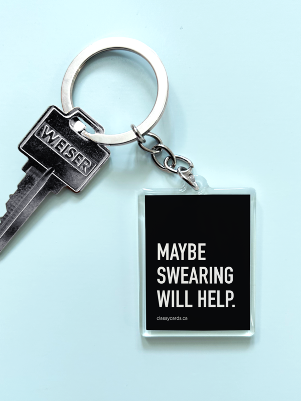 Classy Cards Sarcastic Keychains