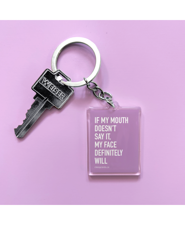 Classy Cards Sarcastic Keychains