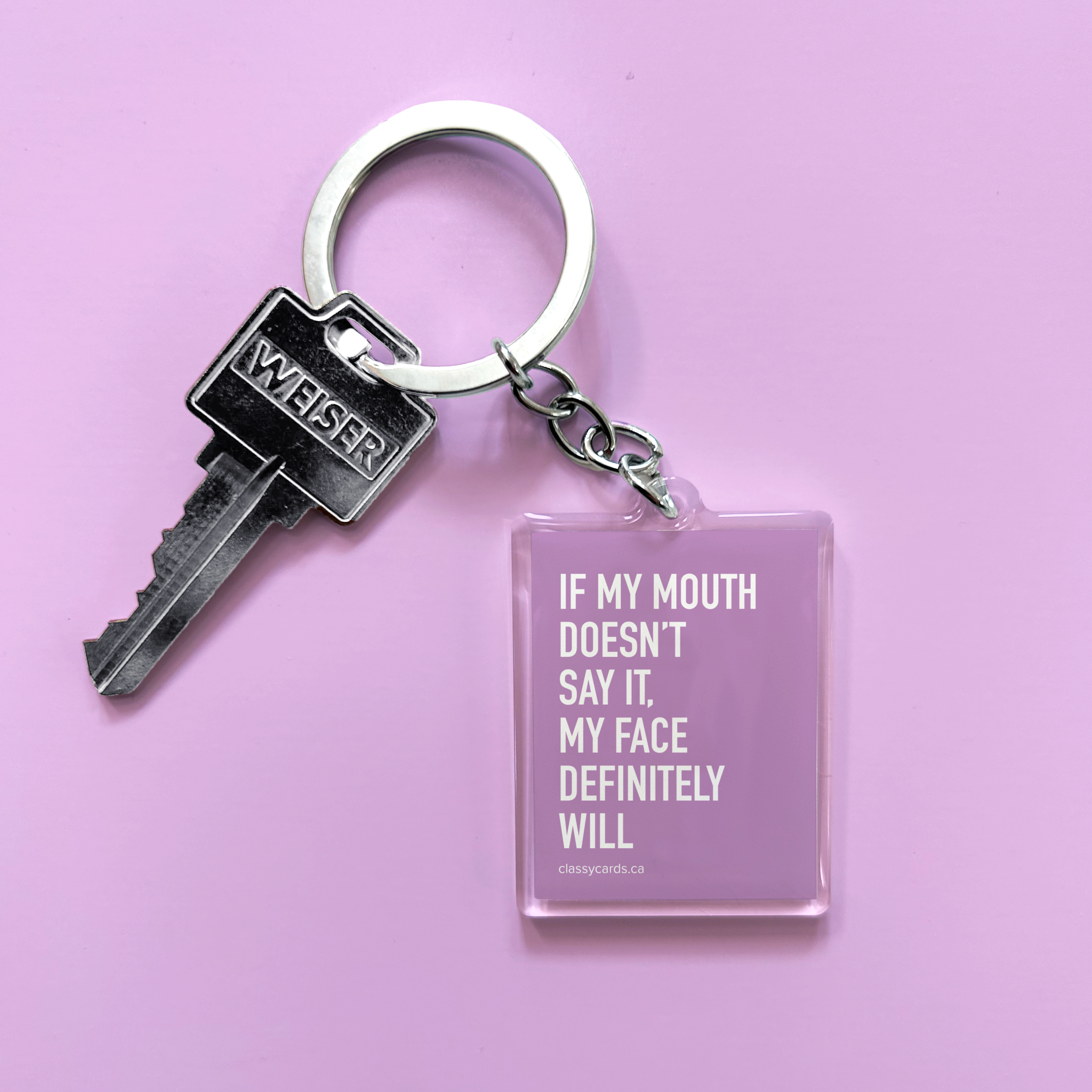 Classy Cards Sarcastic Keychains