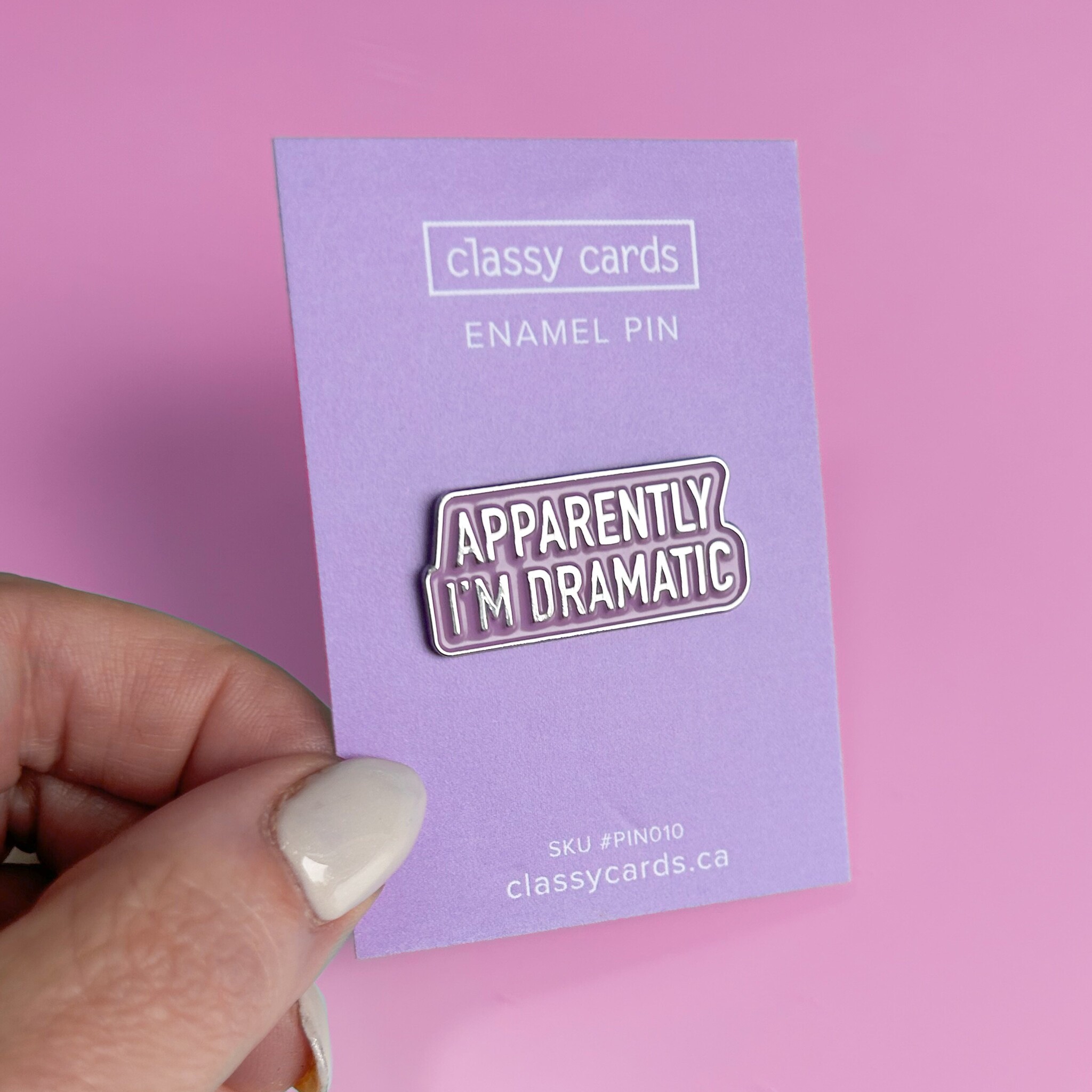 Classy Cards Classy Cards Enamel Pins