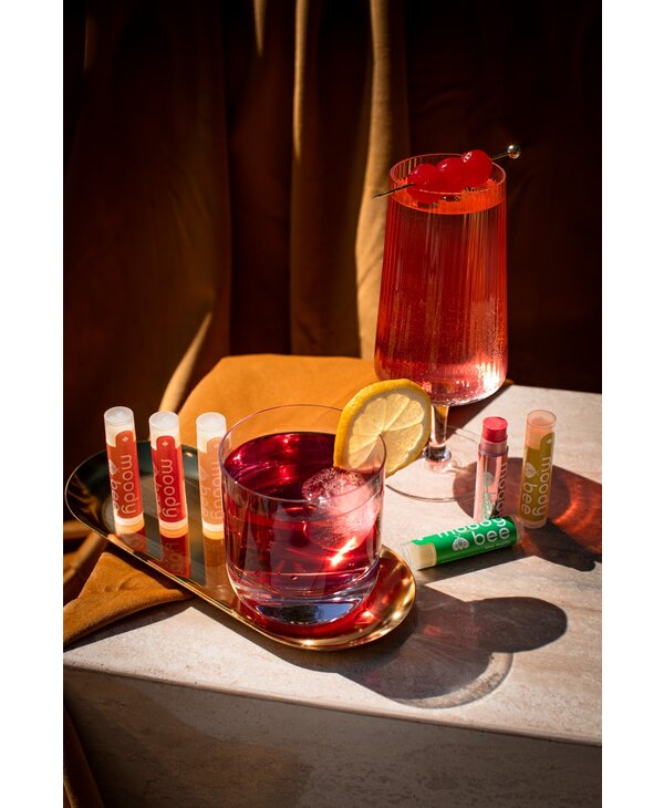 Moody Bee Peach Bellini Lip Balm