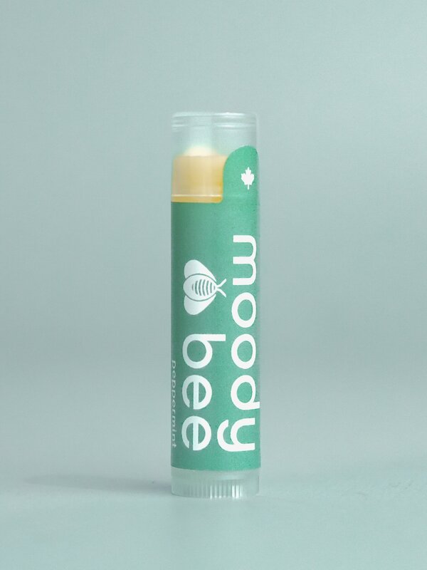 Moody Bee Peppermint Lip Balm