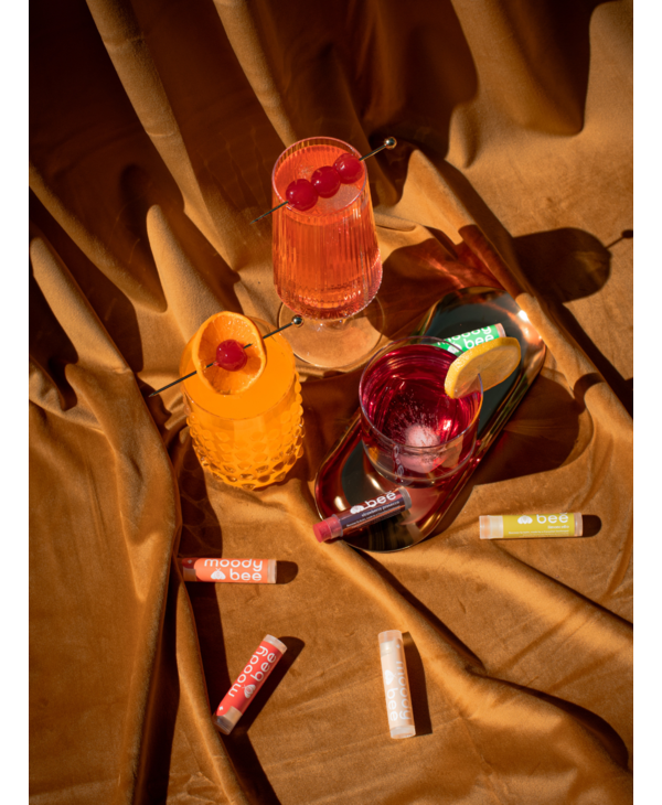 Moody Bee Pina Colada Lip Balm