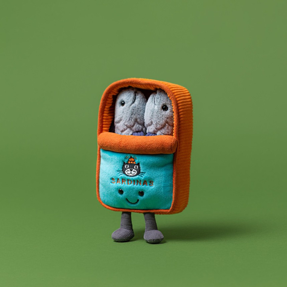 Jellycat Inc. Amuseables Sardine Tin