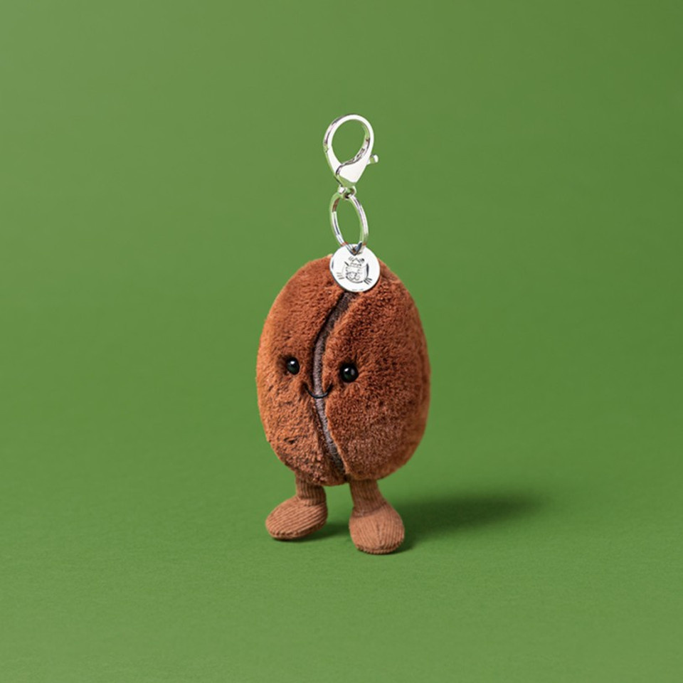Jellycat Inc. Amuseables Coffee Bean Bag Charm