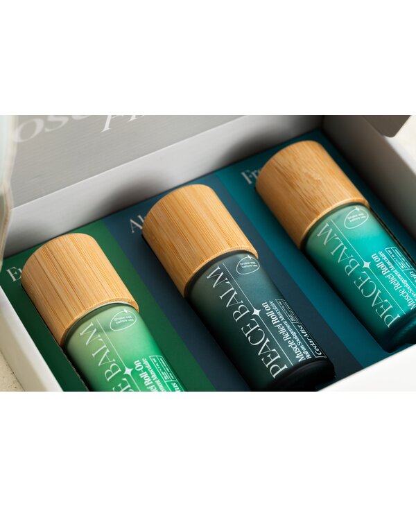The Peace Labs Peace Balm Trio Kit