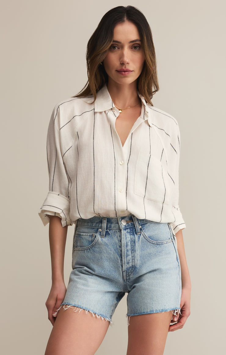 Z Supply Perfect Linen Top