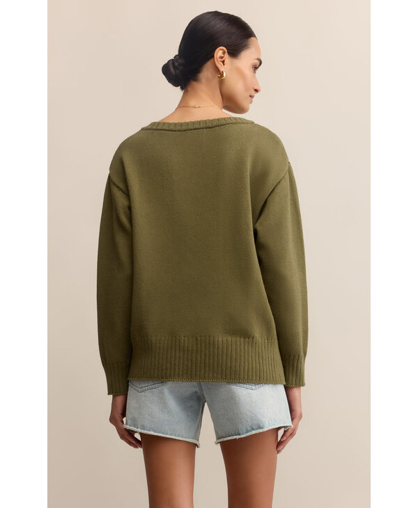 Z Supply All Around V-Neck Sweater