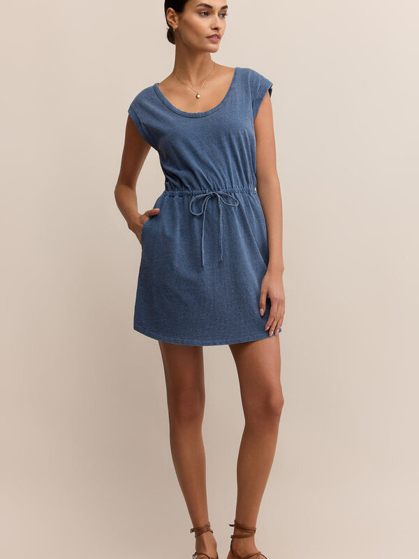 Z Supply Dayshift Denim Mini Dress