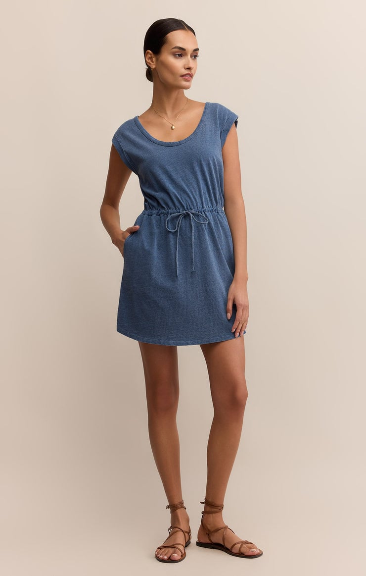 Z Supply Dayshift Denim Mini Dress