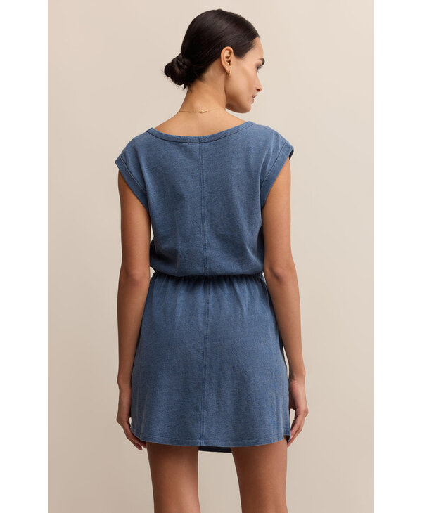 Z Supply Dayshift Denim Mini Dress