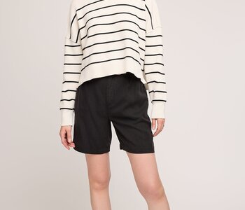 【ROMANTIC CROWN】24SS★ STRIPE KNIT BLOUSON Eco Sasha Jewel Sweater Dress | GUESS