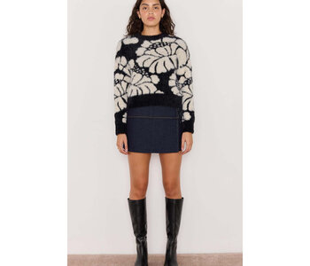 Eden Intarzia Knit Sweater