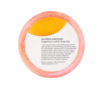 Saltspring Soapworks Loofah Soap