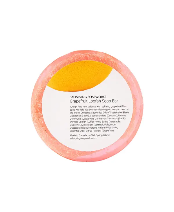 Saltspring Soapworks Saltspring Soapworks Loofah Soap
