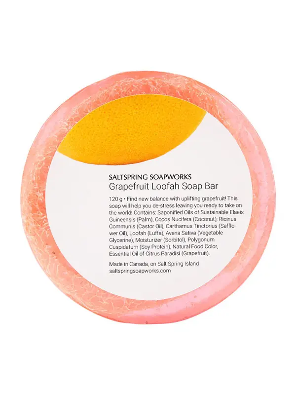 Saltspring Soapworks Saltspring Soapworks Loofah Soap