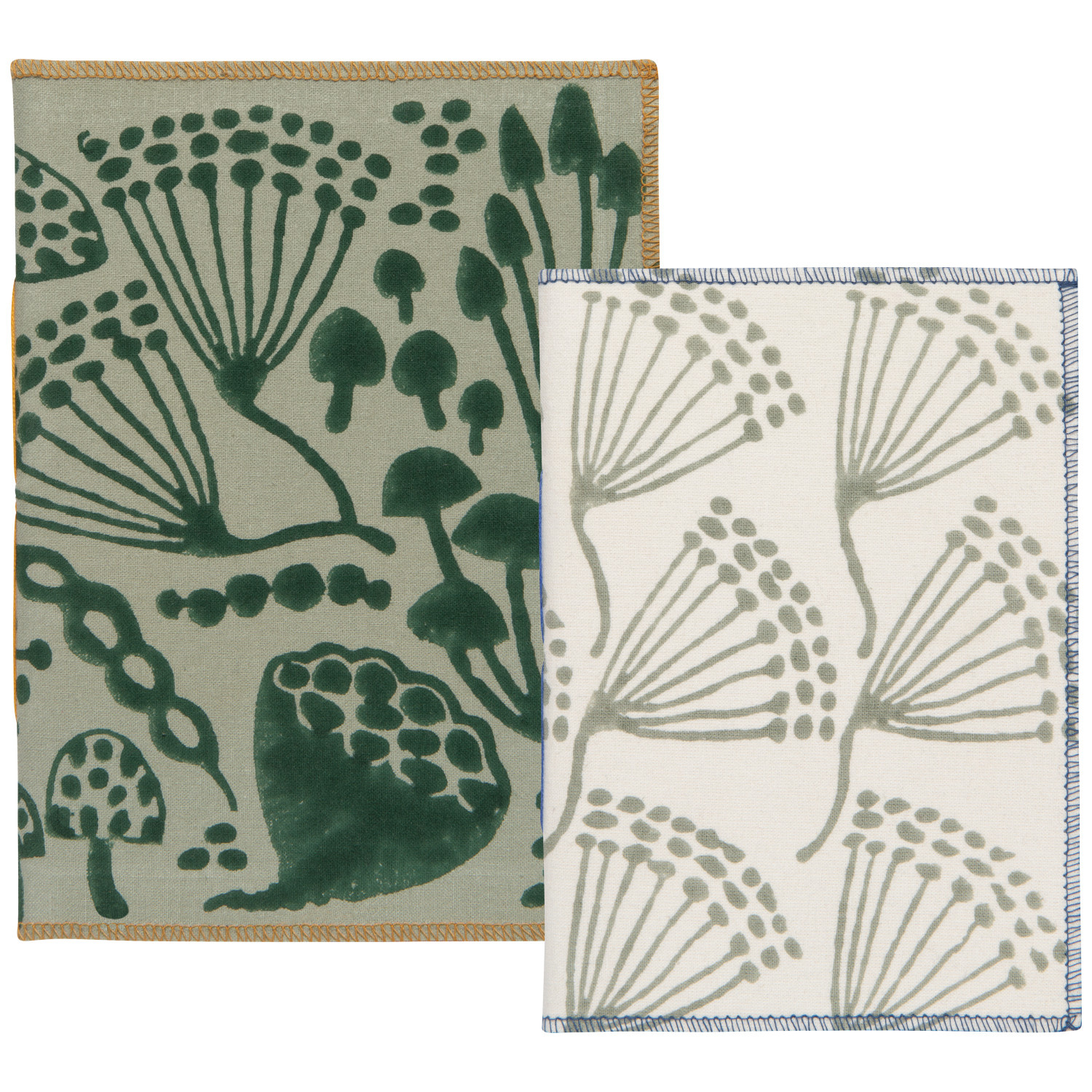 Danica Wildgrove Block Print Notebooks Set of 2