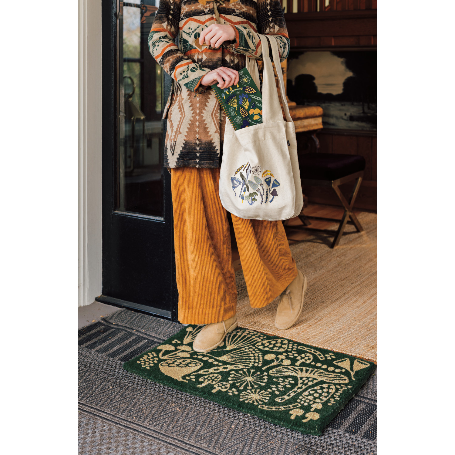 Danica Wildgrove Embroidered Notebook