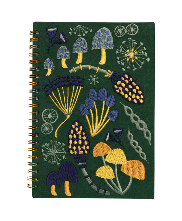 Danica Wildgrove Embroidered Notebook