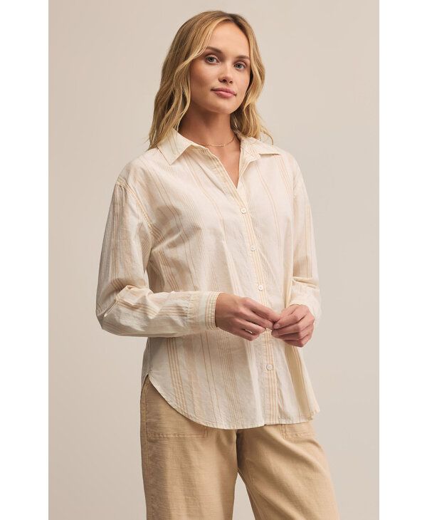 Z Supply Seaport Striped Shirt
