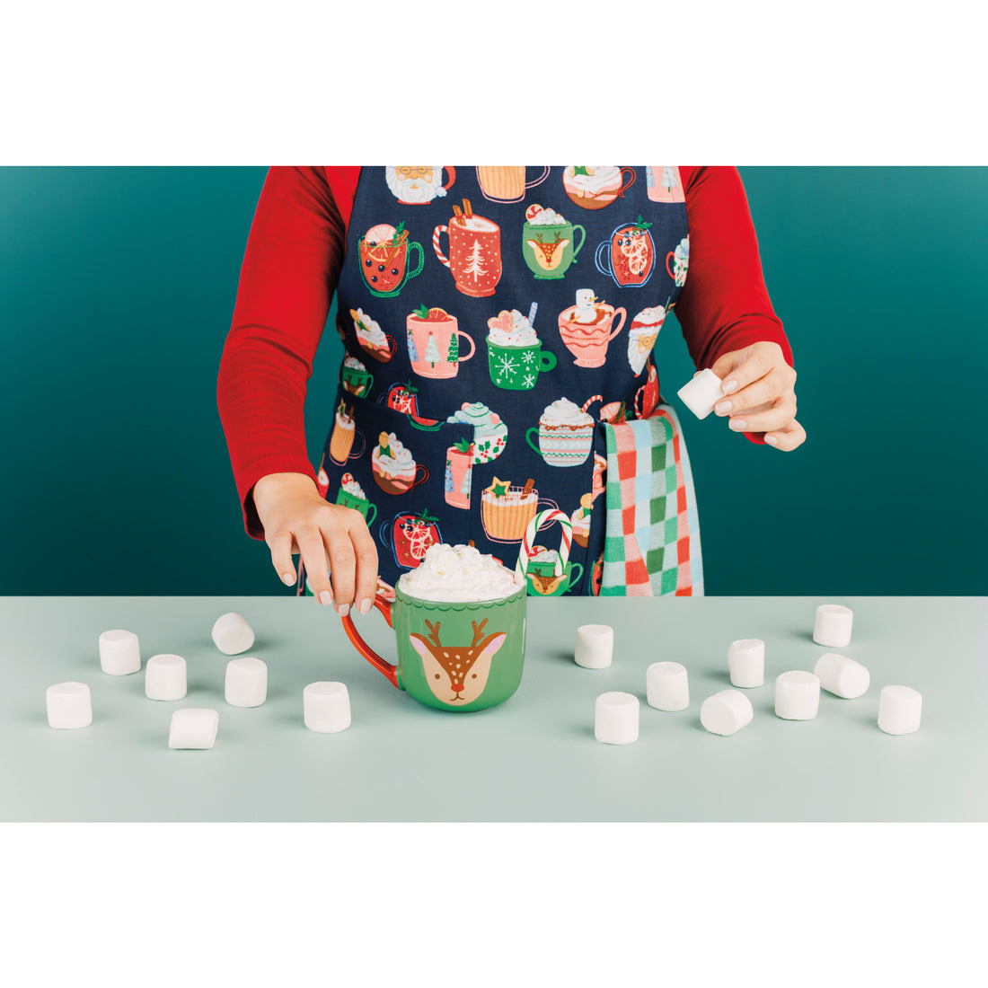 Danica Cozy Cups Mug and Dishtowel Set